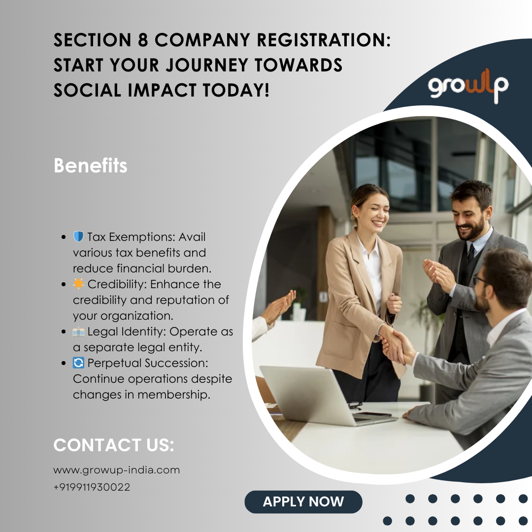 You are currently viewing How to a Section 8 Company Registration online: A Step-by-Step Guide for Social Entrepreneurs