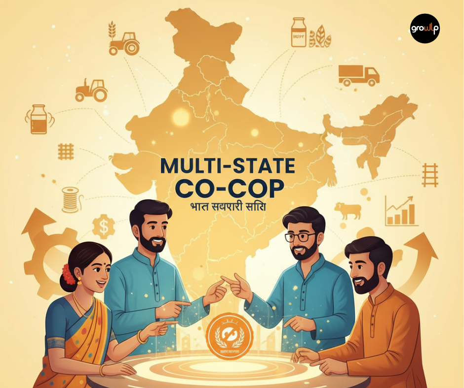 Multi state cooperative society registration concept in India