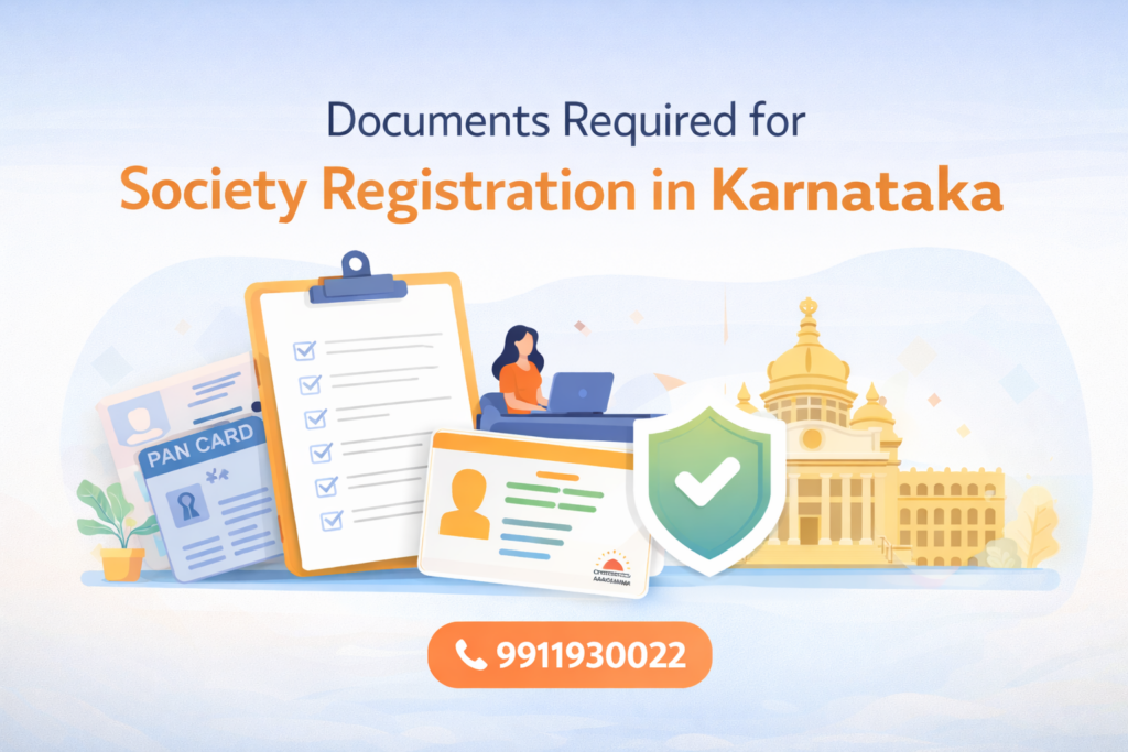 Documents Required for Society Registration in Karnataka (Complete Guide 2026)
