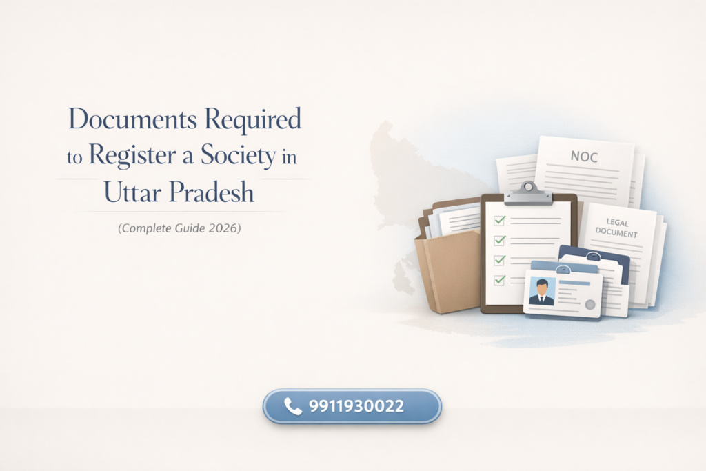 Documents Required for Society Registration in Uttar Pradesh