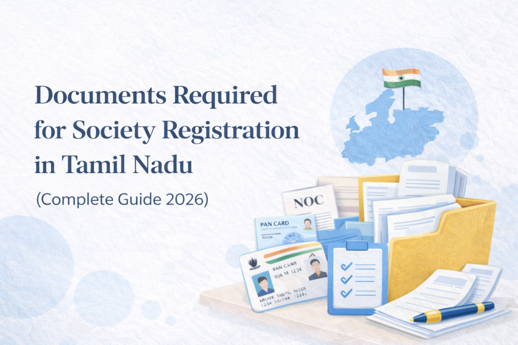 documents required for society registration in tamil nadu