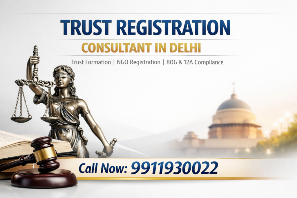 Trust Registration Consultant in Delhi | Fast & Affordable Services