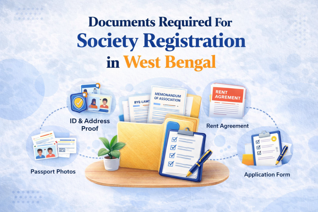 Documents Required for Society Registration in West Bengal (Complete Guide 2026)