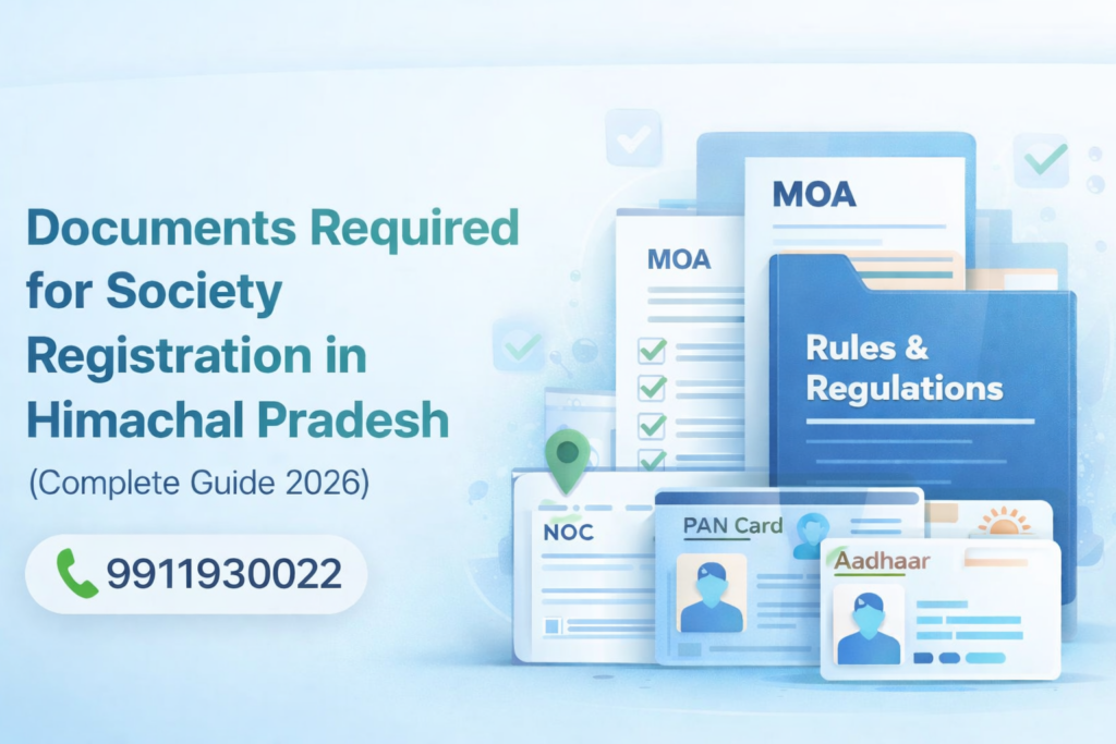 Documents Required for Society Registration in Kerala 