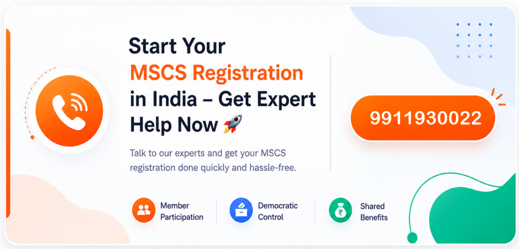 🏛️ How to Register an MSCS Society in India (2026 Authority Guide)