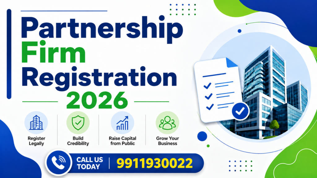 How to Register Partnership Firm in India (Step-by-Step Guide 2026)