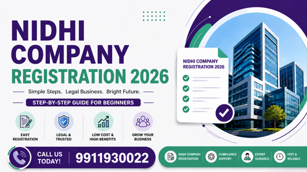 How to Register a Nidhi Company in India (2026) – Complete Startup Guide