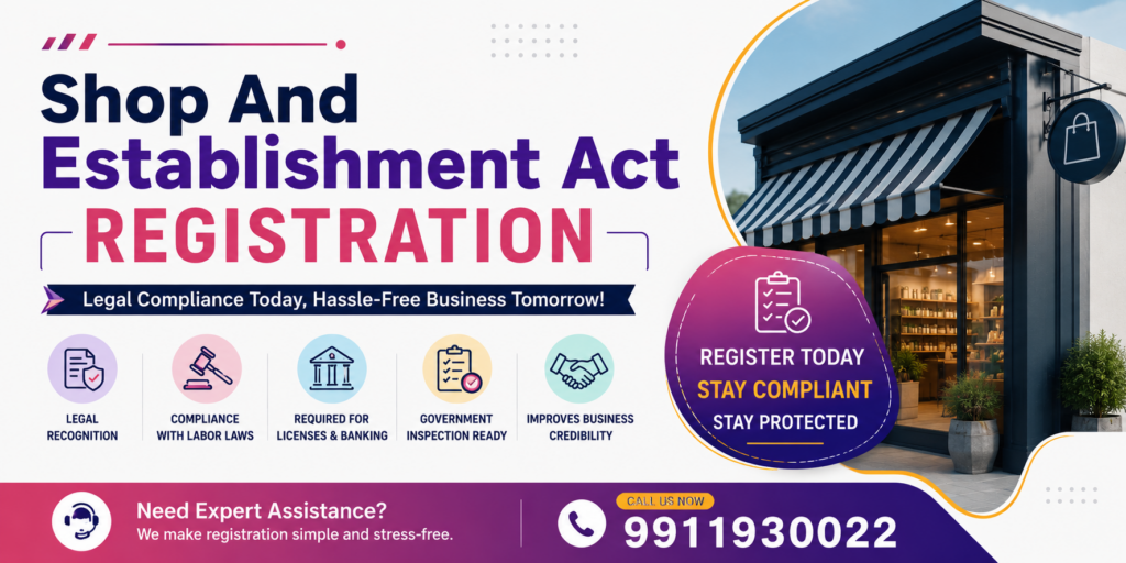 Shop And Establishment Act Registration