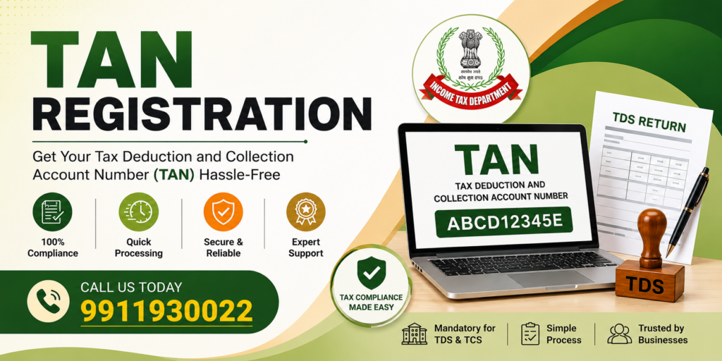 TAN Registration in India