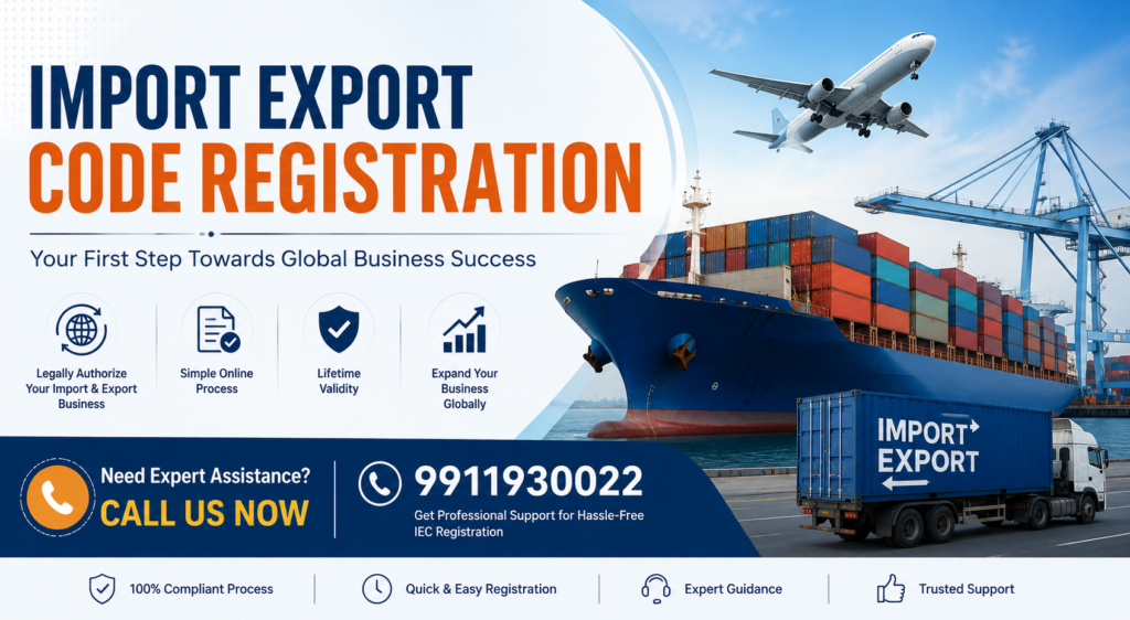 Import Export Code Registration in India