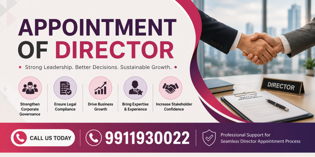 Appointment of Director in India