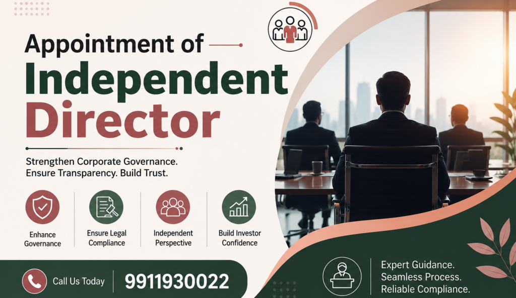 Appointment of Independent Director in India