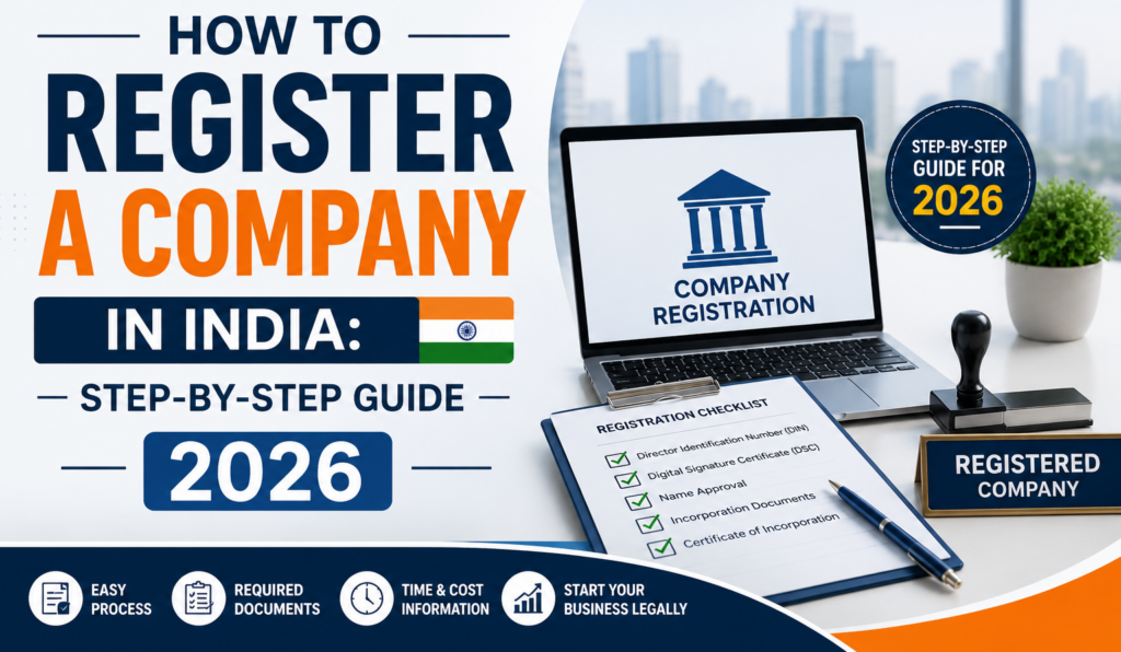 How to Register a Company in India 2026