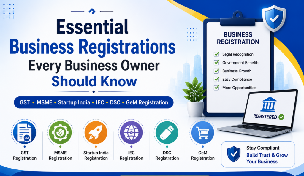 Other Essential Business Registrations in India