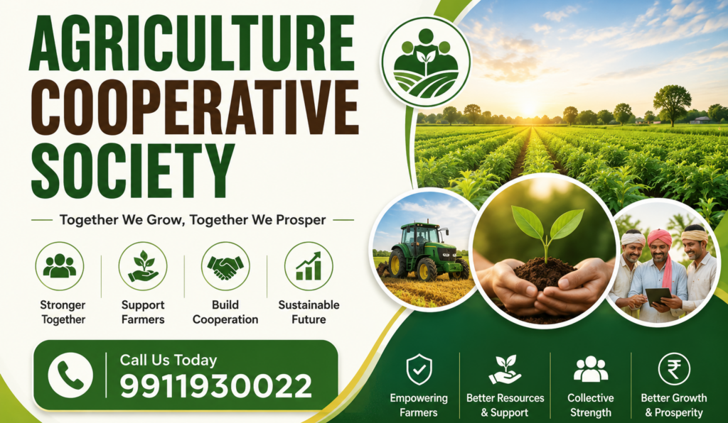 Agriculture Cooperative Society Registration in India