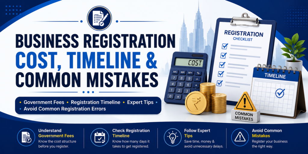 Business Registration Cost, Government Fees, Timeline & Common Mistakes