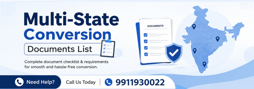 Multi-state conversion documents