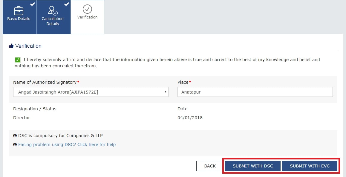 GST Registration Cancellation